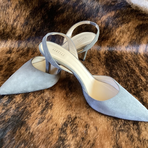 Barneys New York Shoes - Barneys New York Pointy Toe Sling Back Heels